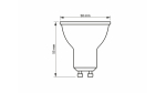 LED source GU10 5W 36° Neutral White